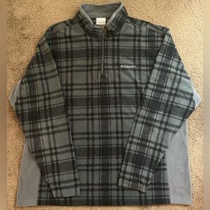 Columbia Gray Fleece Pullover
